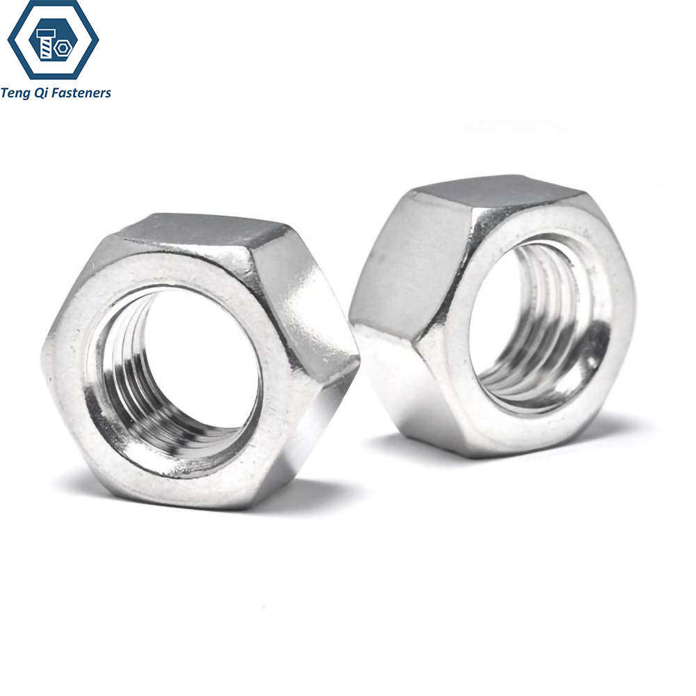 Stainless Steel ASME ANSI B 18.2.2 Hex Nut Stainless Steel ASME ANSI B 18.2.2 Hex Nut