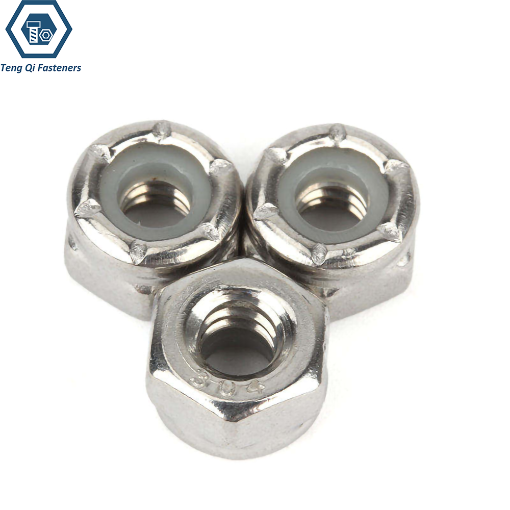 Stainless Steel ASME B 18.16.6 Prevailing Torque Nylon Lock Nuts