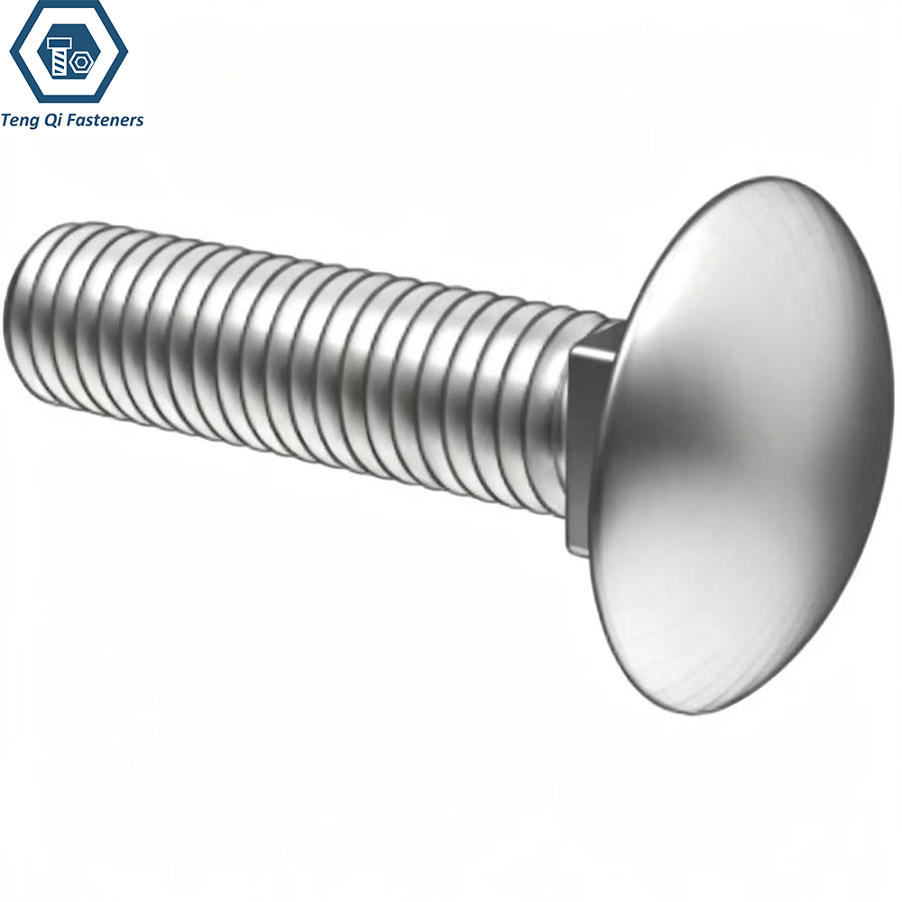 Stainless Steel DIN603 Mushroom Head Square Neck Bolts