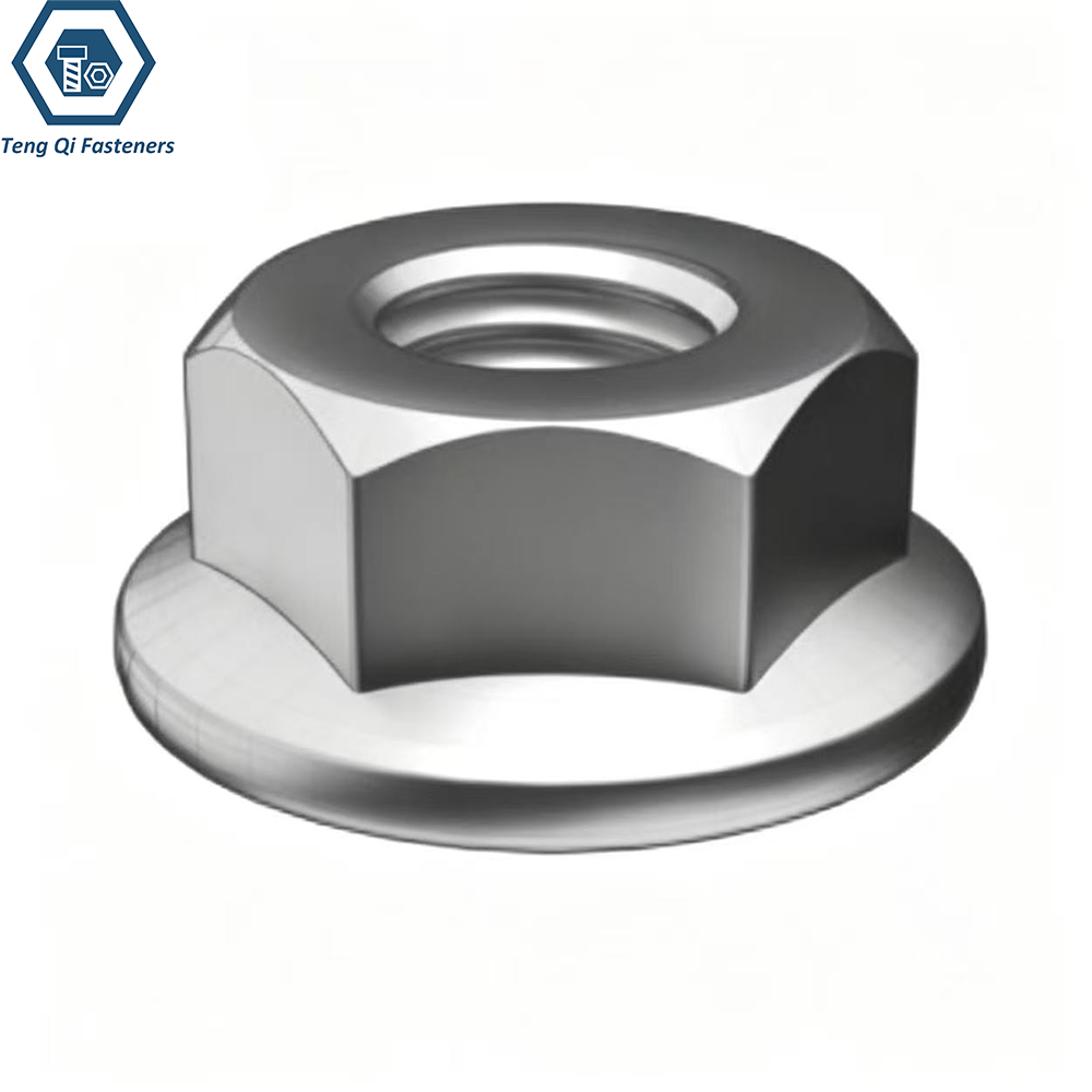 Stainless Steel DIN6923 Hex Flange Nuts Stainless Steel DIN6923 Hex Flange Nut