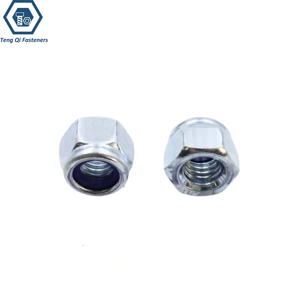 Zinc Plated Carbon Steel DIN982 Nylon Lock Nut