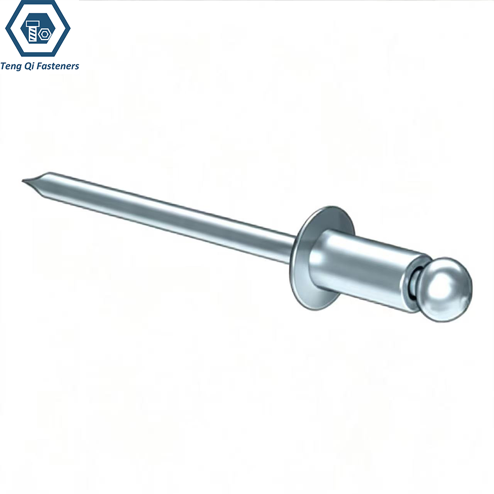 Zinc Plated ISO15979 Steel Blind Rivets with Steel Mandrel