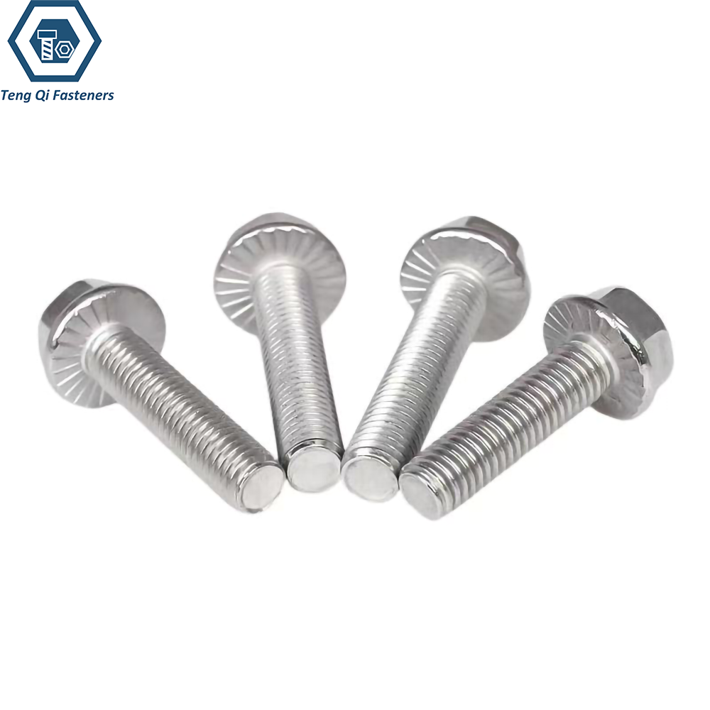ASME B18.2.1 Hex Flange Bolts Stainless Steel