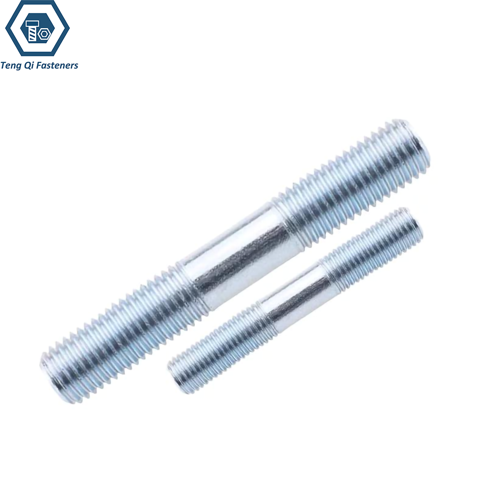 DIN 939 Stud Bolts Zinc Plated
