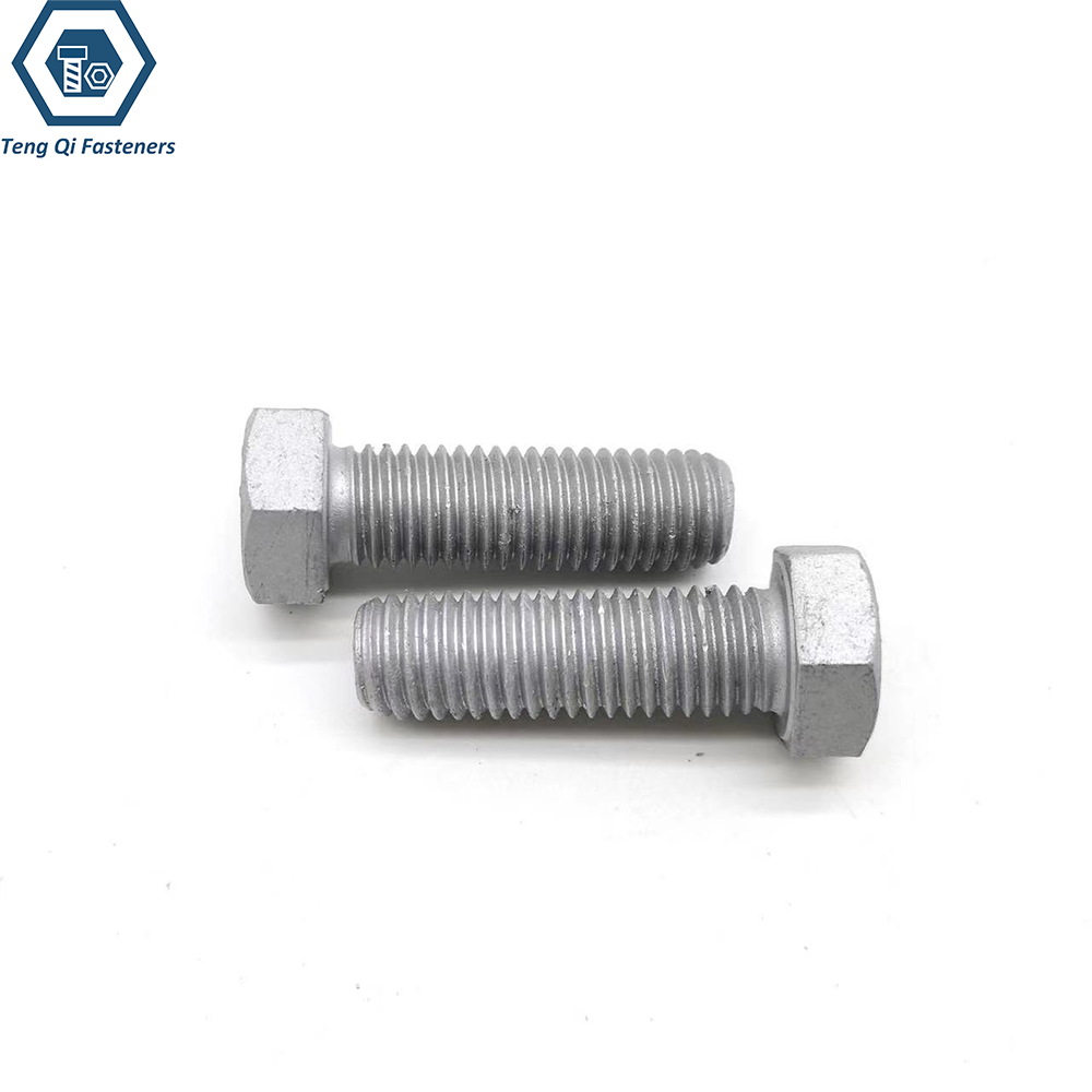 DIN933 Hex Bolts Hot Dip Galvanized