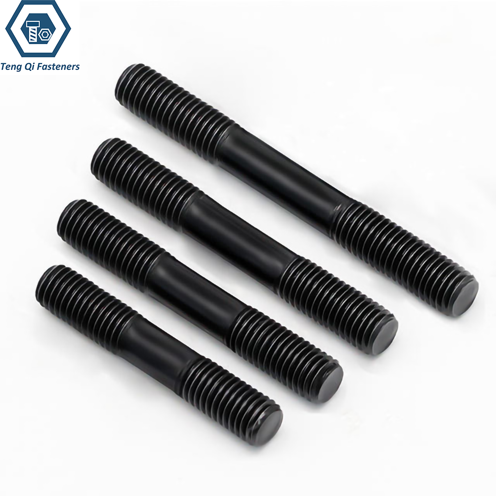 IFI 136 Double-end Stud Bolts Black Oxidation