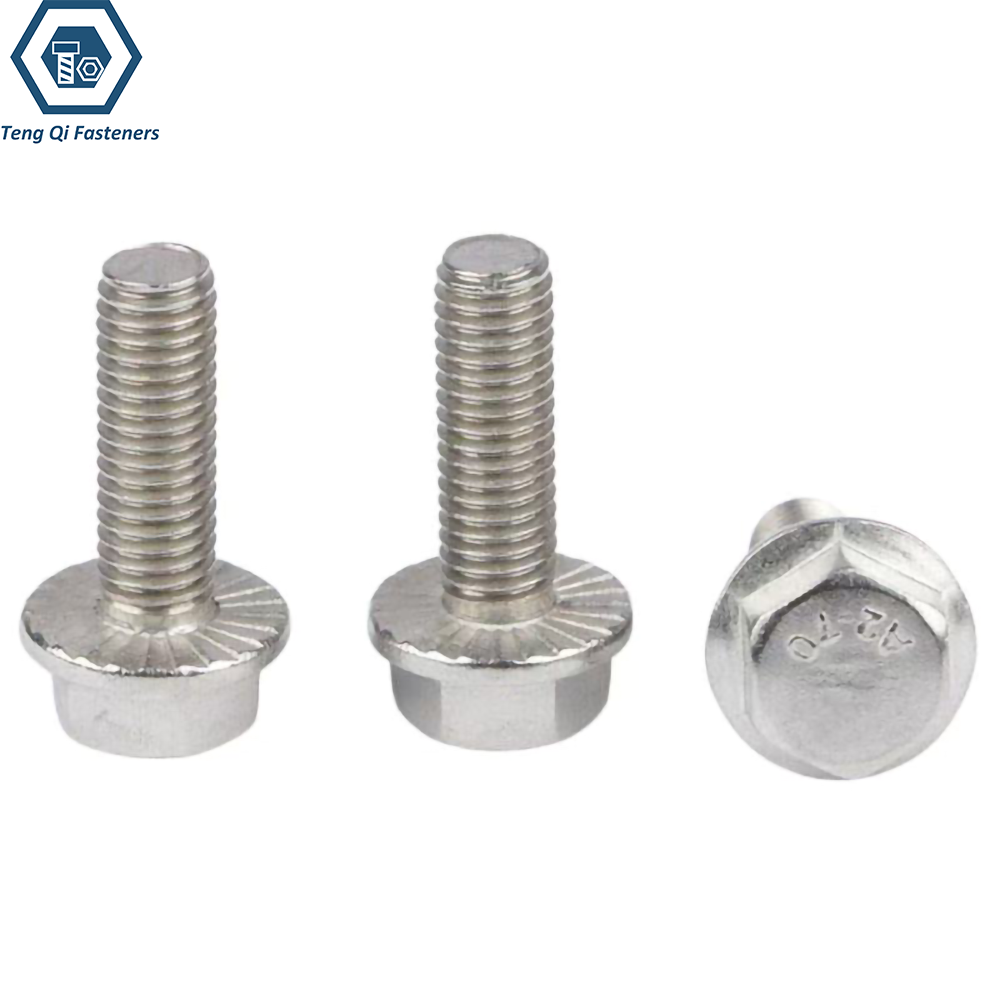 Stainless Steel A2-70 Flange Bolts