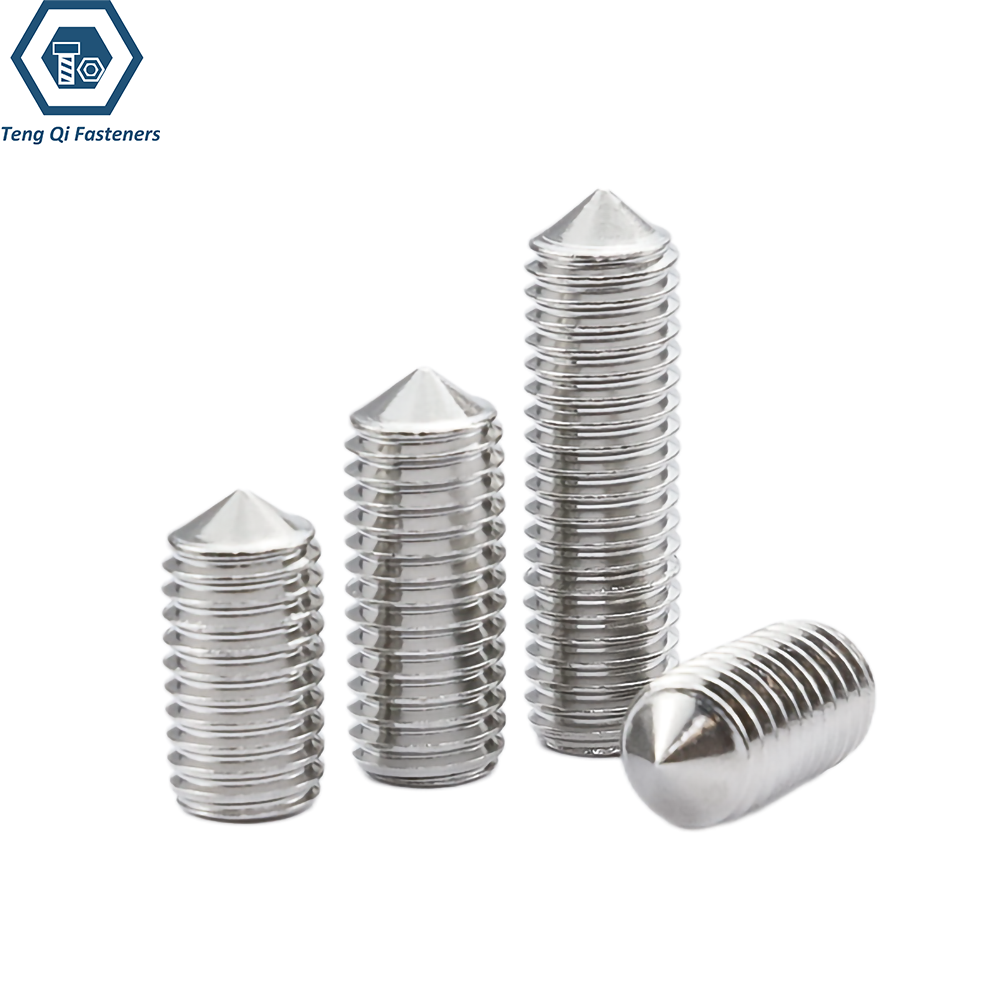 ASME B18.3 Cone Point Set Socket Screws Stainless Steel