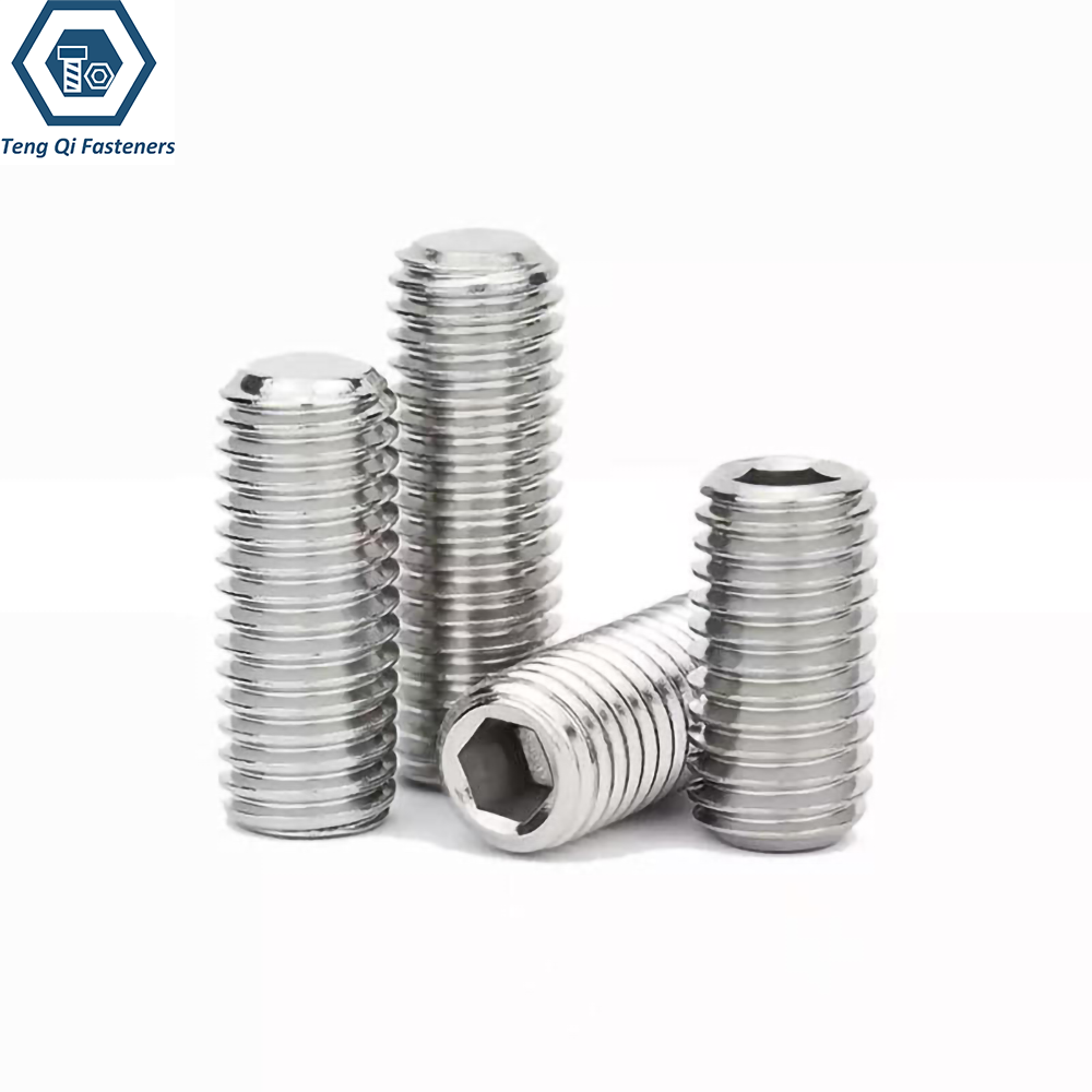 ASME B18.3 Flat Point Set Screws Stainless Steel