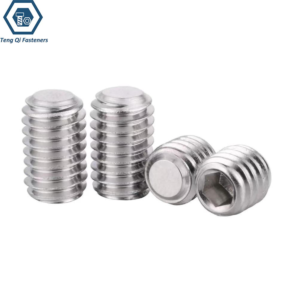 ASME B18.3 Flat Point Set Screws