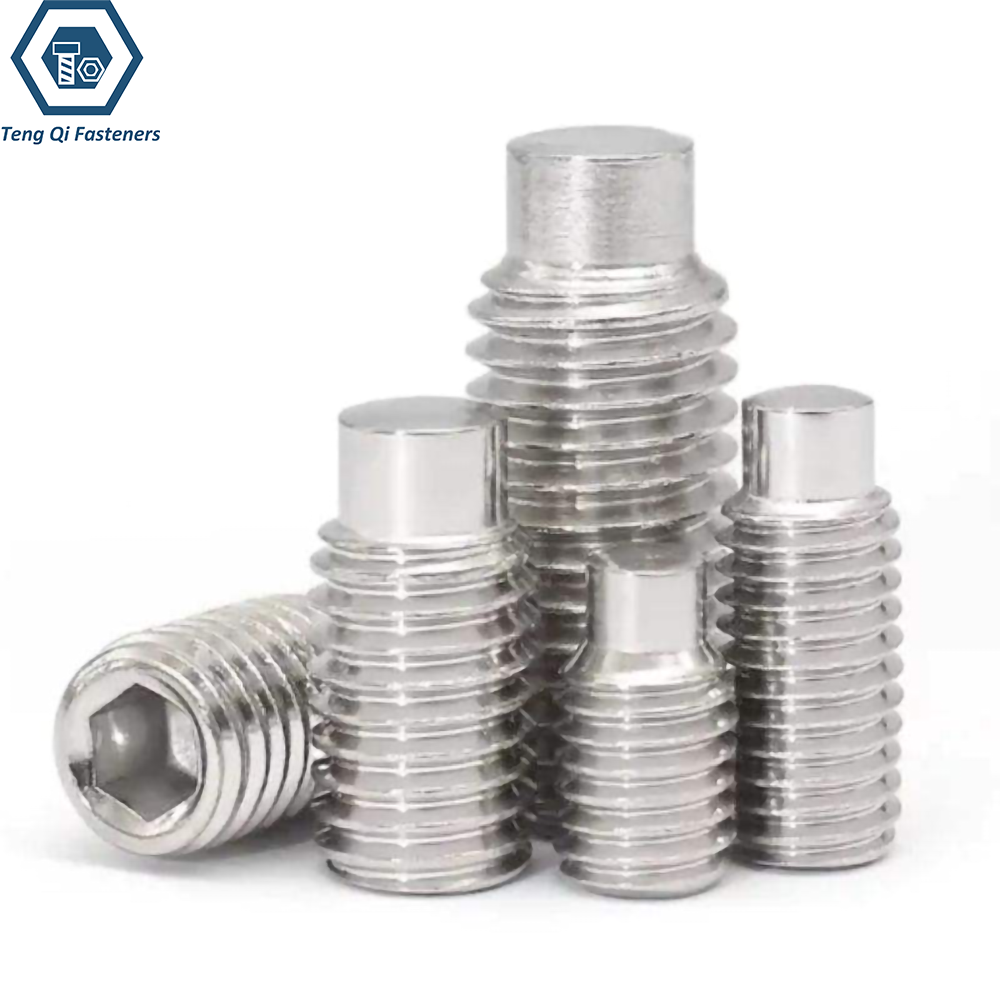 ASME B18.3 Half Dog Point Spline Socket Set Screw Stainless Steel