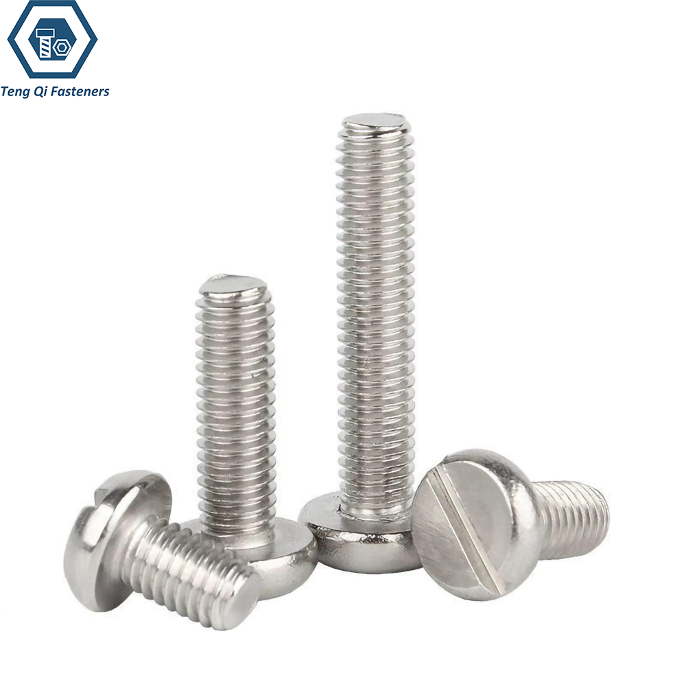ASME B18.6.3 Slotted Pan Head Screws