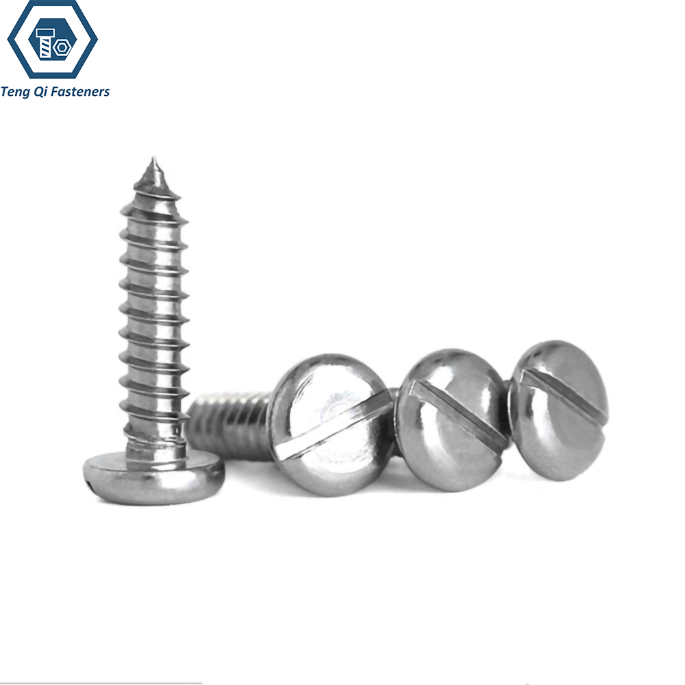 ASME B18.6.3 Slotted Pan Head Self Tapping Screw