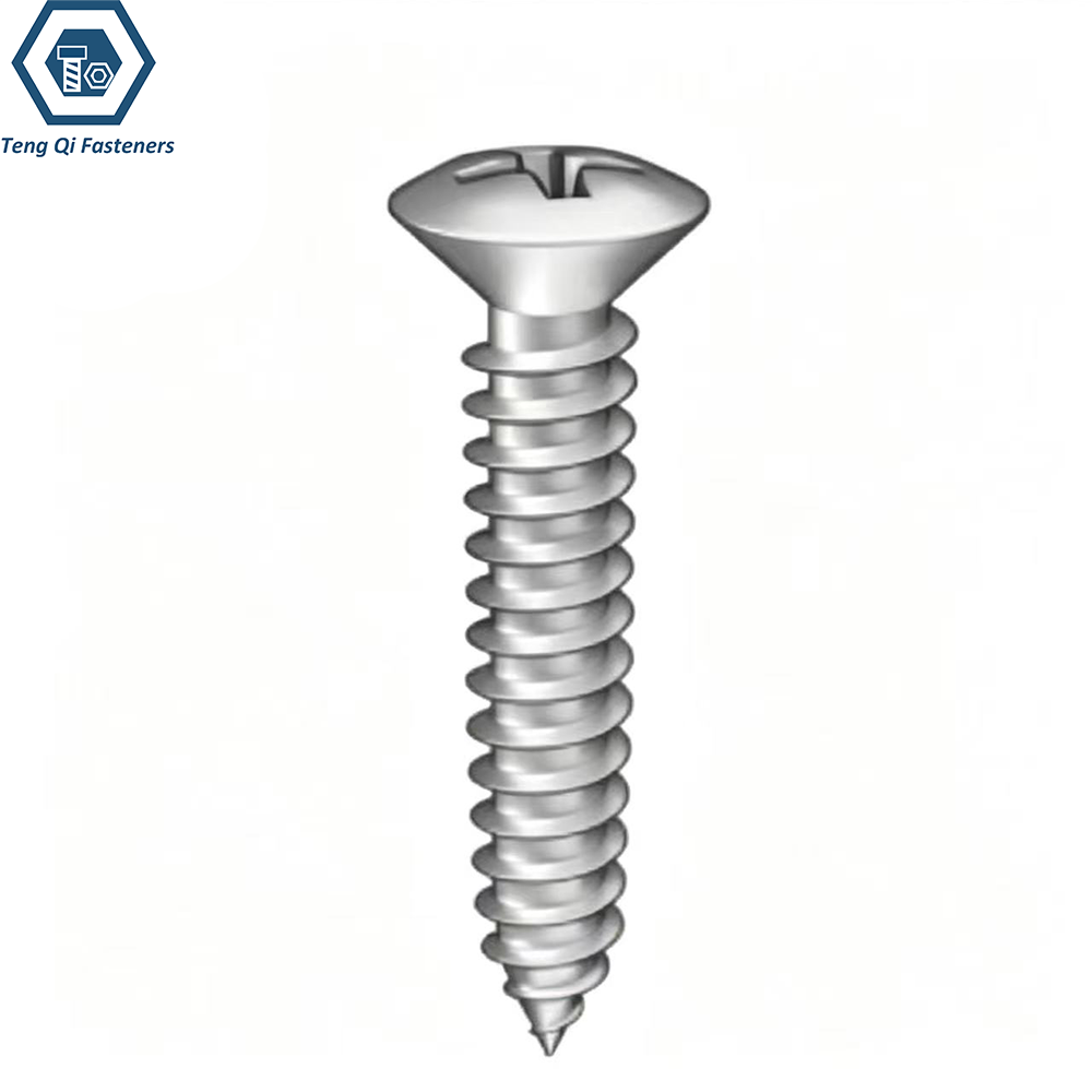DIN 7983 Raised Countersunk Tapping Screws