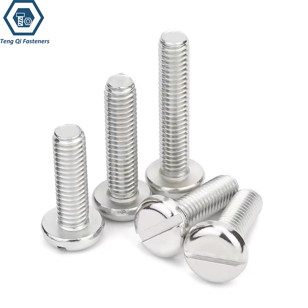 DIN85 Slotted Pan Head Machine Screws